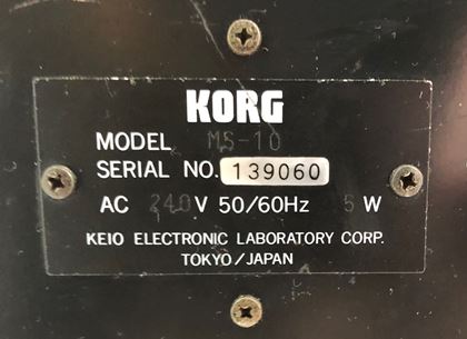 Korg-MS10